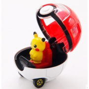 新品发售： TAKARA TOMY 多美卡 119432 精灵宝可梦皮卡丘来动公仔车 89元包邮