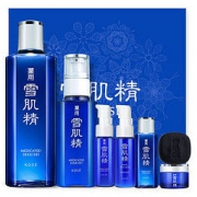 SEKKISEI 雪肌精 活力礼盒（化妆水330ml+乳液130ml+洁面20ml+皂10g+水24ml+乳20ml+凝露6g+美肤5件套）