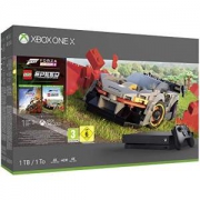 Microsoft Xbox One X RF无线 AZERTY 法文 黑色 Forza Horizon 4 LEGO Speed Champions