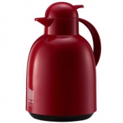 20日10点：物生物（RELEA）家用欧式玻璃内胆保温水壶 2.2L 莹彩热恋红