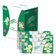 PLUS会员：清风（APP）无芯卷纸 马蹄莲系列 3层100克卫生纸*40卷 平纹长卷 *2件