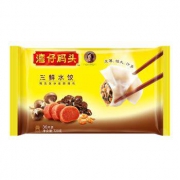 湾仔码头 手工水饺 三鲜口味 720g（36只）*11件
