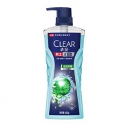京东PLUS会员： 清扬(CLEAR)沐浴露 男士平衡控油 冰凉酷爽型600g