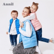 Annil 安奈儿 AM2900Y 儿童羽绒服马甲 59元包邮