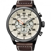 中亚Prime会员： CITIZEN 西铁城 Eco-Drive CA4215-04W 男士光动能腕表