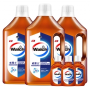 新88VIP：Walch 威露士 衣物消毒液 1L×3瓶+60ml×3瓶 *2件 +凑单品 71.25元包邮（需用券，合35.63元/件）