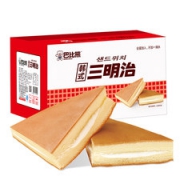 巴比熊 西式奶香三明治 480g*2箱