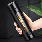 UMETRE 尤米 玻璃水杯 绅士黑 320ml 9.9元包邮（需用券）