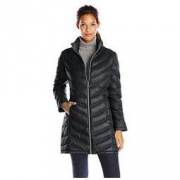 Calvin Klein Chevron Packable Down Coat 女士长款羽绒服