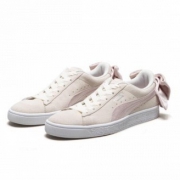 PUMA 彪马 369151 女子SUEDE Bow Hexamesh蝴蝶结休闲鞋