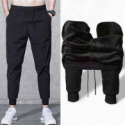 白灰楼 BL822 男士加绒休闲裤