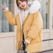 USACUNSO纯宿 网红大毛领休闲茧型羽绒服 券后258元包邮