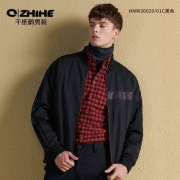 18日0点：QZHIHE 千纸鹤 HMWM30020 男士棒球领外套
