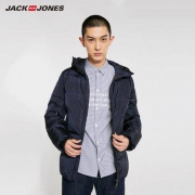 JackJones 杰克琼斯 218412509 男士休闲连帽羽绒服