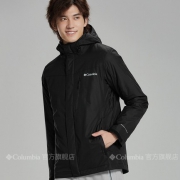 11日0点、双11预告：Columbia 哥伦比亚 WE1155 男款三合一冲锋衣 860元包邮（前2小时）