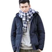 鸭鸭 A-57311 男士短款连帽羽绒服 低至195.2元（需用券）