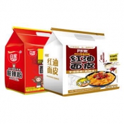 阿宽 方便面 铺盖面红油面皮 白家陈记酸辣粉 非油炸粉丝方便面袋装 组合960g *5件 +凑单品 103.9元（合20.8元/件）