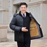 中年男装爸爸冬季棉服