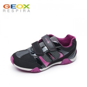 意大利 健乐士Geox 秋冬款 女童轻便透气休闲运动鞋 鞋底开孔透气