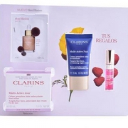 CLARINS 娇韵诗 多元日霜套装（日霜50ml+晚霜15ml+唇油2.8ml+粉底液1.5ml）€46.92