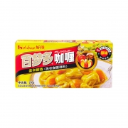好侍百梦多咖喱 原味1号100克house块状咖喱调味料 *7件 49.3元（合7.04元/件）