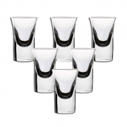 hyu 玻璃白酒杯 30ml 6只 9.9元包邮（需用券）