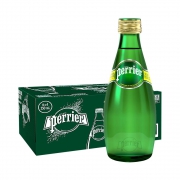 88VIP：Perrier 巴黎水 气泡矿泉水 原味玻璃瓶 330ml*24瓶 *3件 236.8元含税包邮（双重优惠）