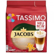 Tassimo Jacobs Typ 拿铁 玛奇朵 姜饼 胶囊咖啡 5 包装 T Discs （5 × 8 杯） *2件