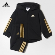 双11预售： adidas 阿迪达斯 CE9705 男童针织套服