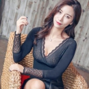 魔黛娅 女款加绒打底蕾丝秋衣