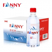 加拿大冰川水！500mlx12瓶 FANNYBAY芬尼湾 饮用天然水