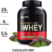 中亚Prime会员： OPTIMUM NUTRITION 欧普特蒙 金标乳清蛋白营养粉 巧克力薄荷味 5磅