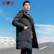 双11预告：雅鹿 YS6107980-8 男士修身连帽羽绒服