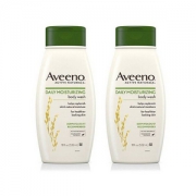 孕妇适用，Aveeno 艾维诺 天然燕麦有效保湿沐浴露532ml *2瓶*2件