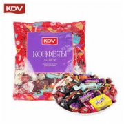 俄罗斯进口KDV混合B款夹心糖（第二件１元）巧克力糖500g *2件