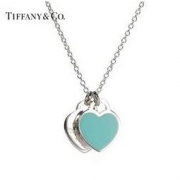 TIFFANY & Co 蒂芙尼 Return to Tiffany系列 27125107 纯银心型项链