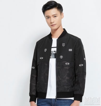 柒牌男士夹克