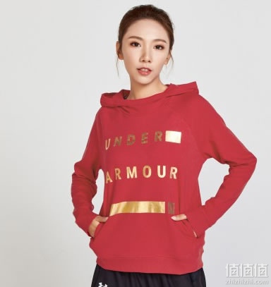 UNDER ARMOUR女款长袖连帽卫衣
