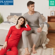 帕兰朵 男女款加绒加厚 保暖内衣套装