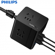 PHILIPS 飞利浦 小飞USB智能插座/插线板 线长 1.5米 *2件 99.5元（需用券，合49.75元/件）