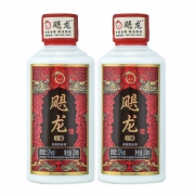 飓龙酱酒 小福53度100ml 小酒版 两瓶装