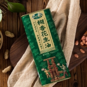 非物质文化遗产  山东老字号 山歌 糊香工艺花生油750ml