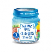 Heinz 亨氏 幼婴儿蔬菜泥 113g 牛肉番茄玉米味