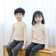 10点开始：北极绒 儿童棉打底衫 半高领 890-130cm可选 19.8元包邮（需用券）