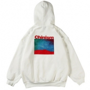 Chinism 创意印花连帽卫衣