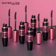 Maybelline 美宝莲 粉胖子摩天翘睫毛膏+广角旋转刷头睫毛膏+赠品