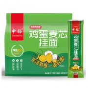 京东PLUS会员：中裕 ZHONGYU 鸡蛋麦芯营养挂面 100g*12组合装*2件 凑单 乳胶手套 M码2双/袋
