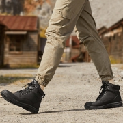 双12预告：SKECHERS 斯凯奇 66156 男款工装靴 359元包邮（前1小时）