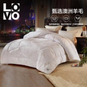 1日0点：LOVO 乐我家纺 暖洋洋防螨澳毛被 220*240cm