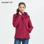 COLORETTO CTCF1901 女式冲锋衣 199元包邮（需用券）